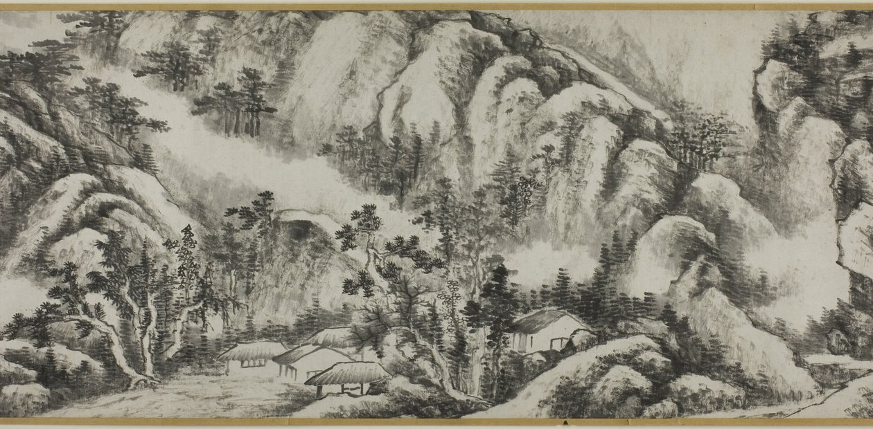 Landschaft von Gong Xian