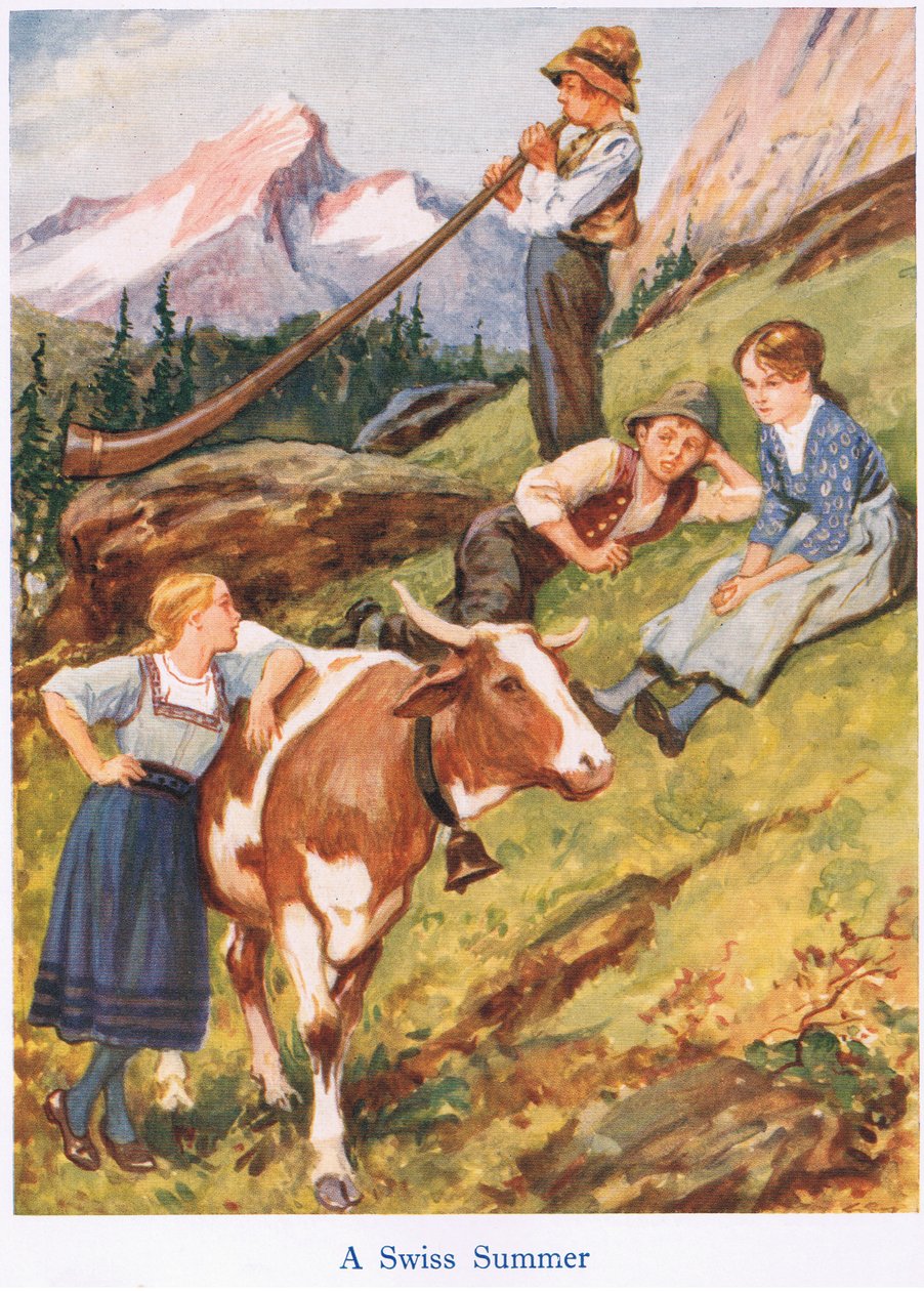 Ein Schweizer Sommer von Gordon Frederick Browne