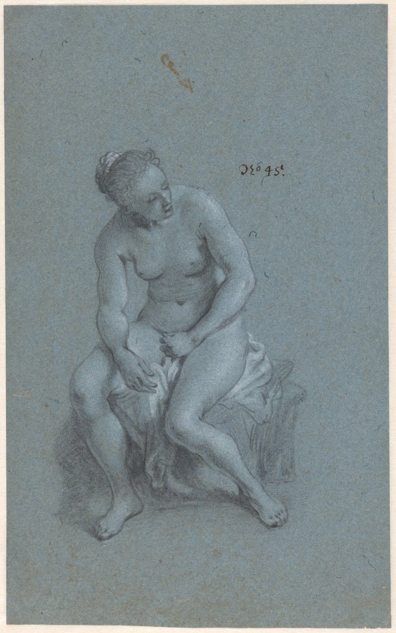 Sitzende Frau von Govert Flinck (attributed to)