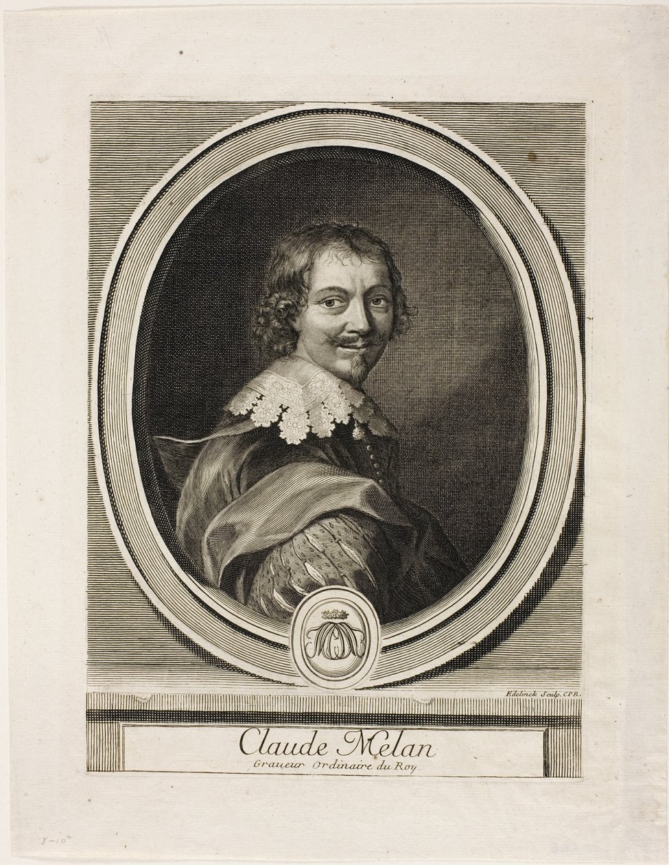 Claude Mellan von Gérard Edelinck