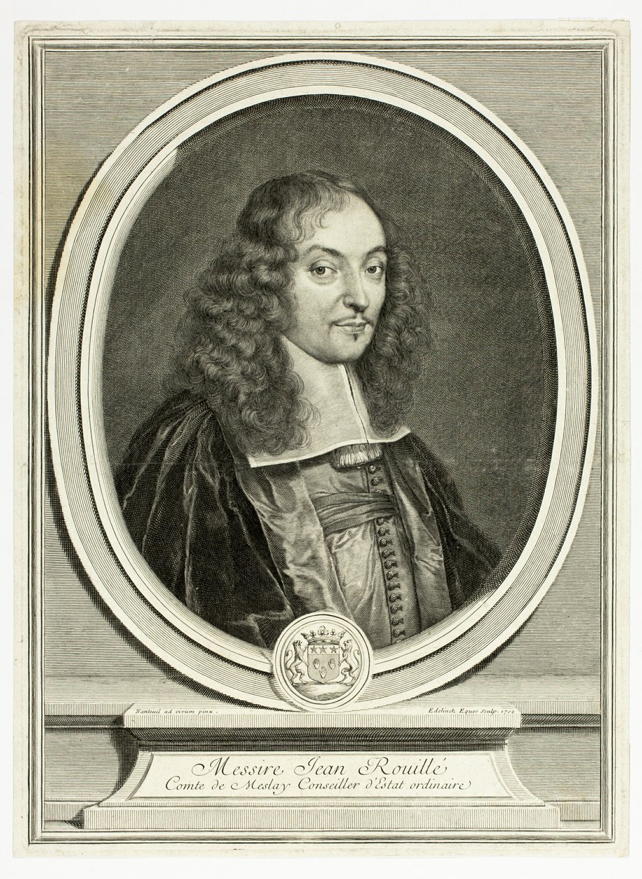 Sir Jean Rouillé, Graf von Meslay von Gérard Edelinck