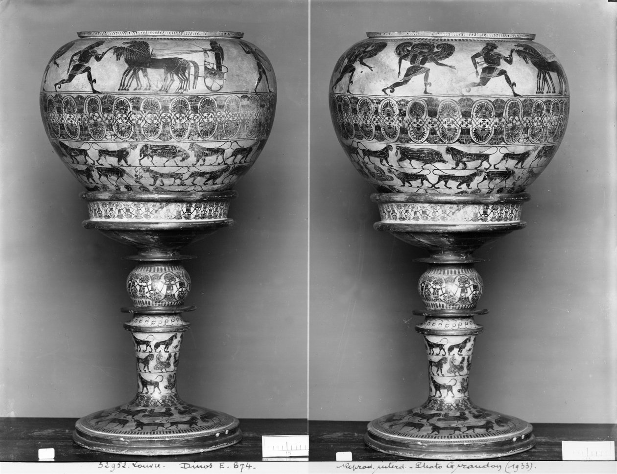 Attischer schwarzfiguriger Dinos, ca. 590 v. Chr. von Greek