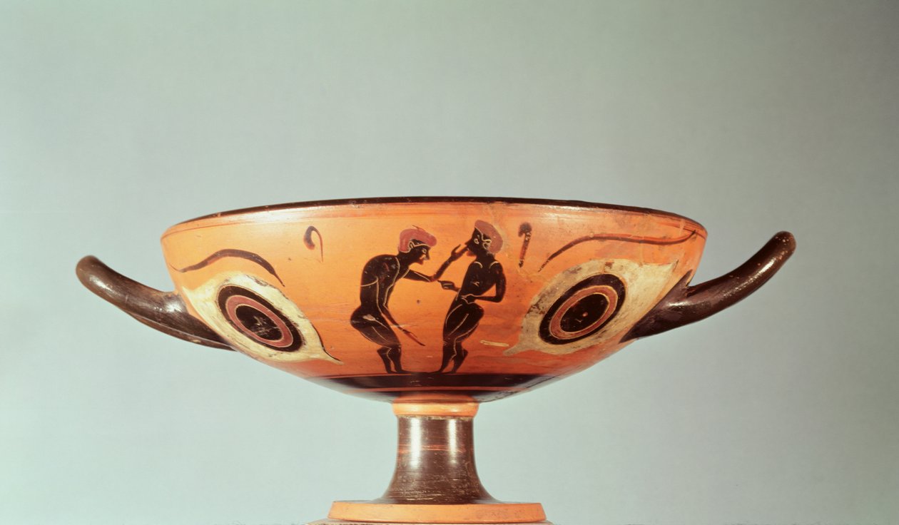Schwarzfigurige Kylix, ca. 580-525 v. Chr. von Greek