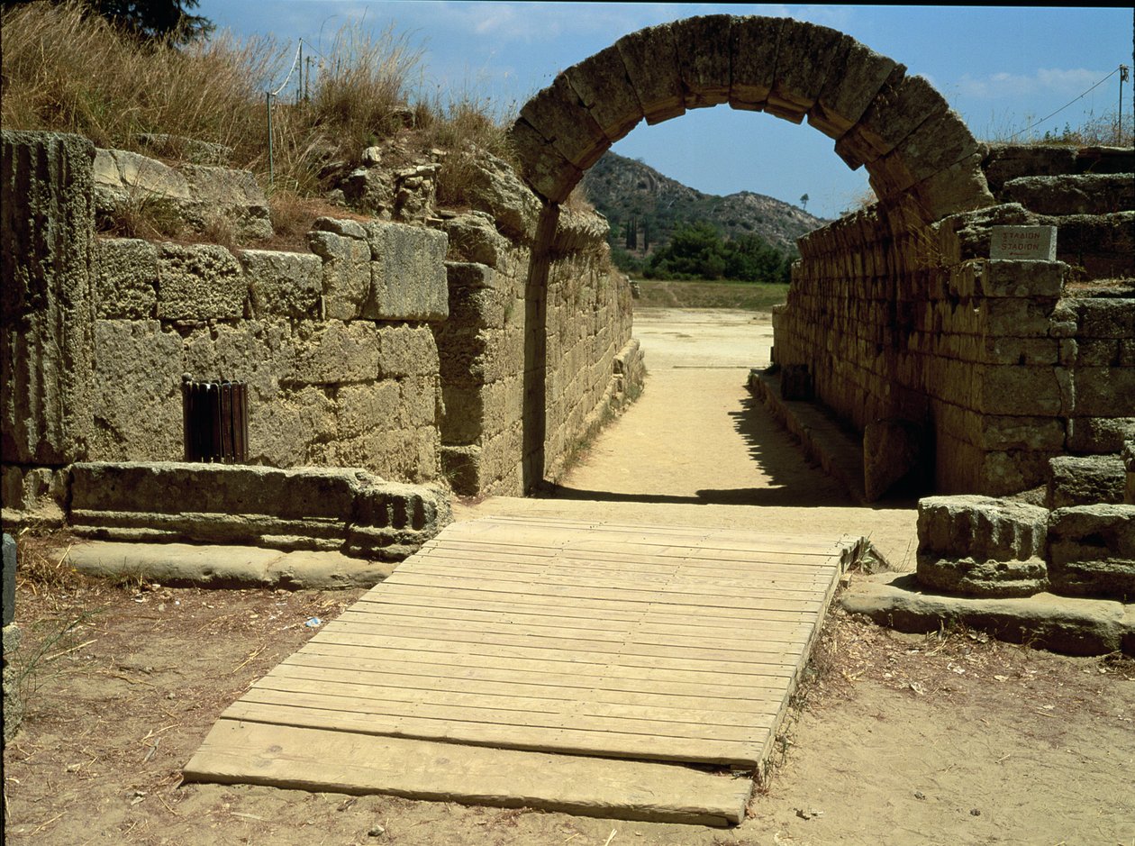 Eingang zum Stadion von Greek