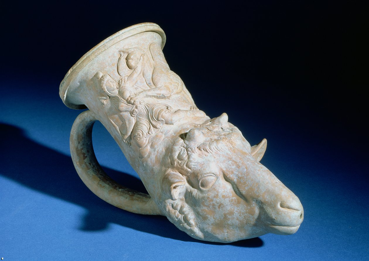 Schafskopf-Rhyton von Greek