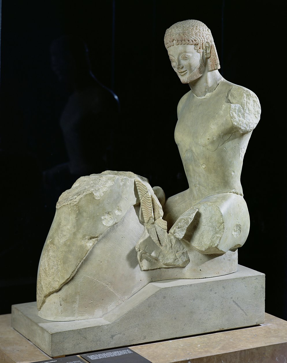 Der Rampin-Reiter, um 550-540 v. Chr. von Greek