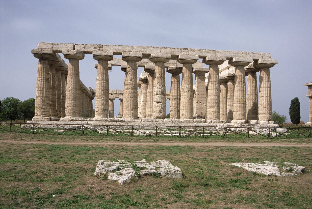 Tempel der Hera I von Greek