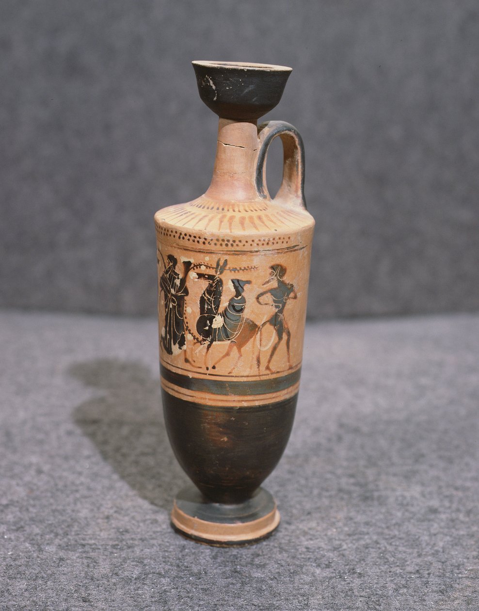 Lekythos, Vibo Valentia (Hipponion) (Keramik) von Greek School