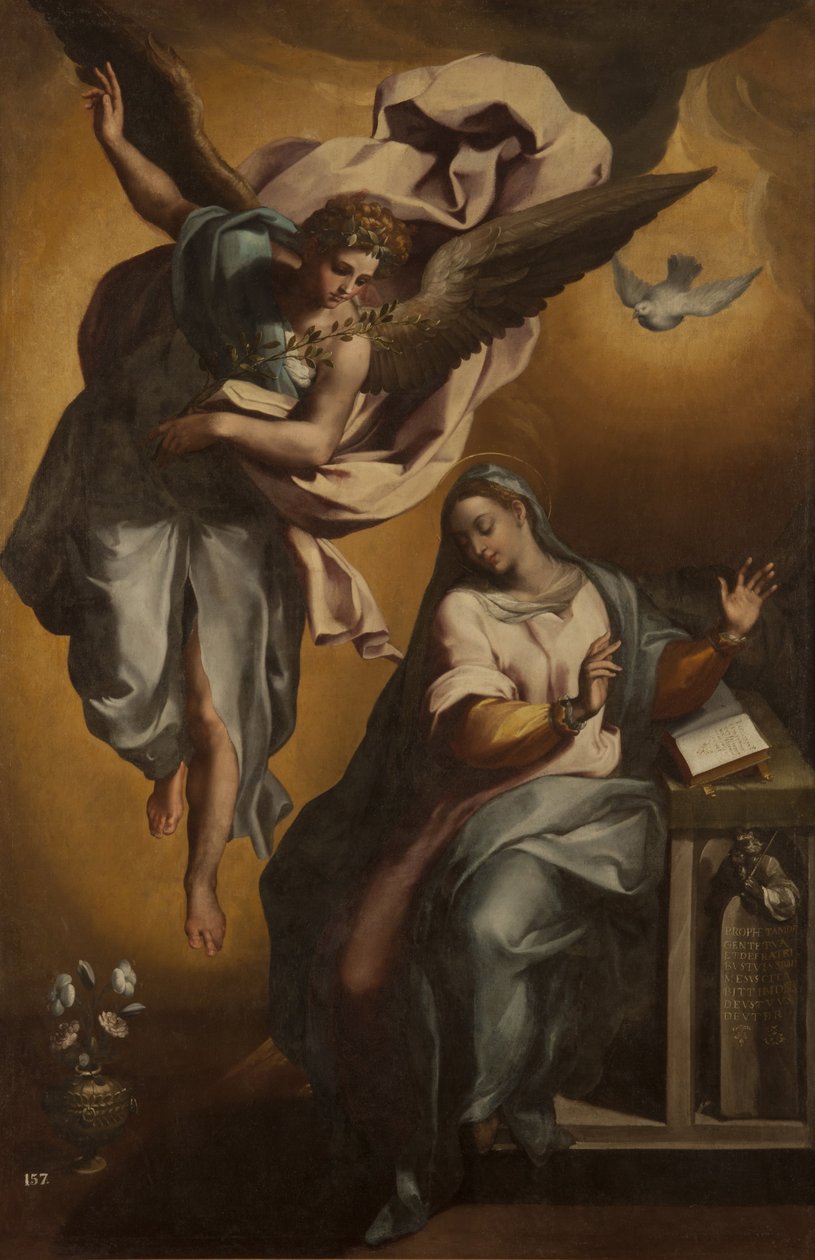 Die Verkündigung an Maria von Gregorio Martínez