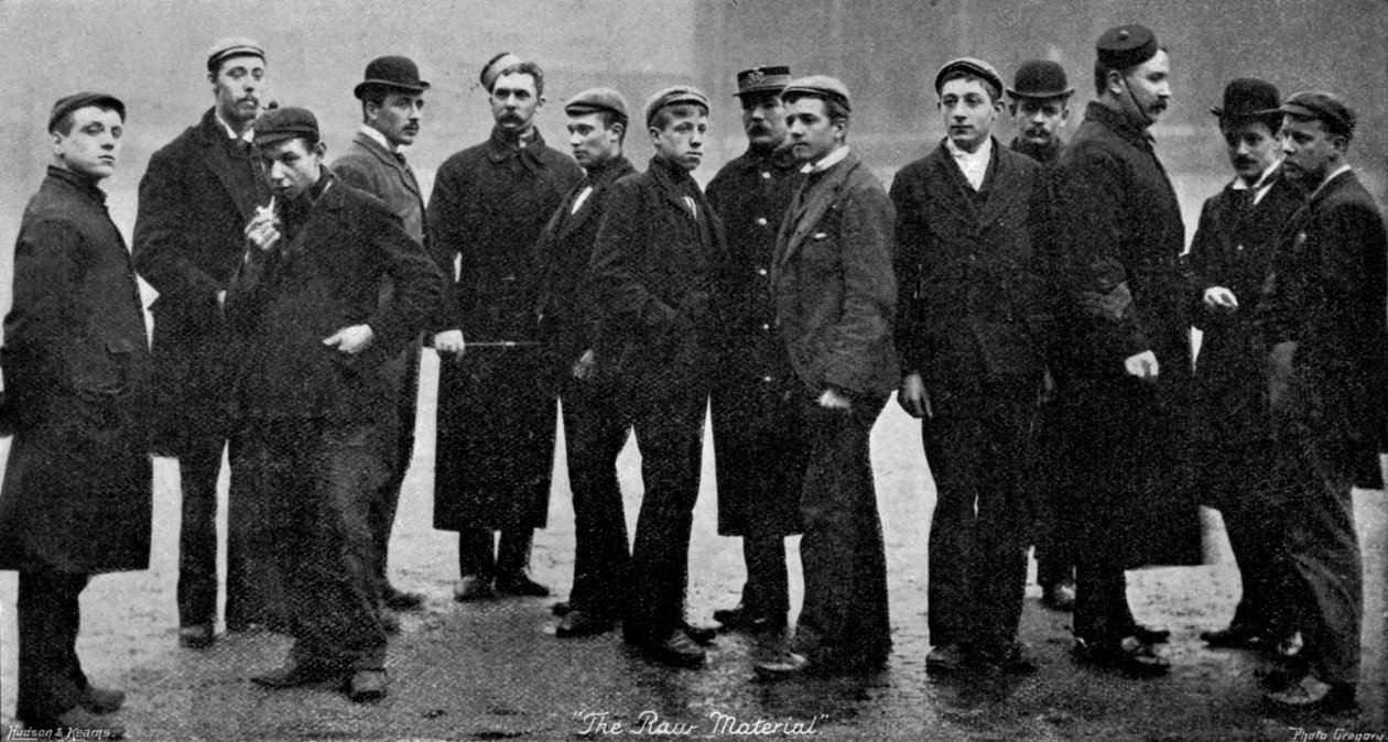 Armee rohe Rekruten, 1895 von Gregory and Co