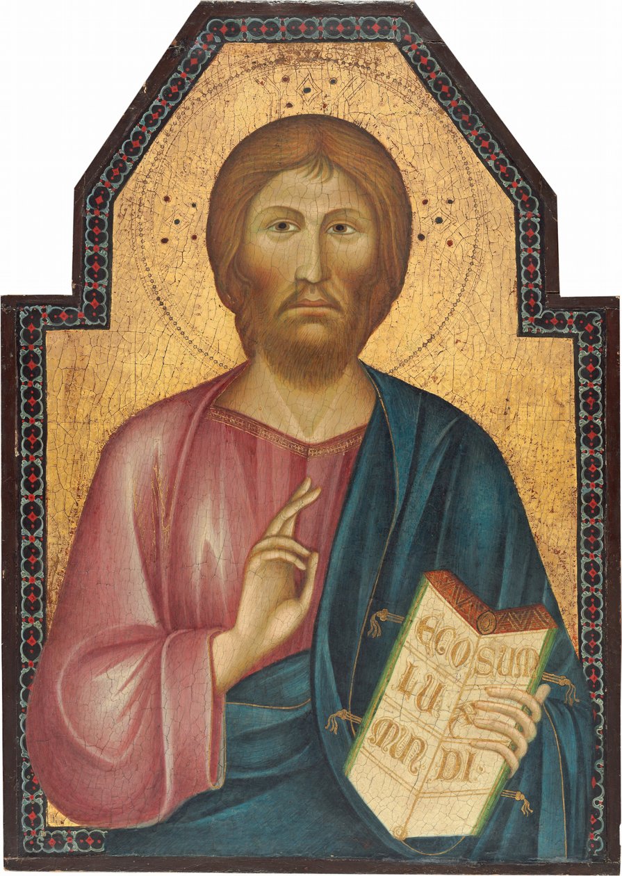 Christus segnet, ca. 1310 von Grifo di Tancredi