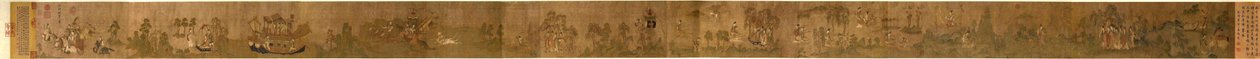 Gu Kaizhi, Nymphe des Luo-Flusses, Gugong (Palastmuseum), Peking von Gu Kaizhi