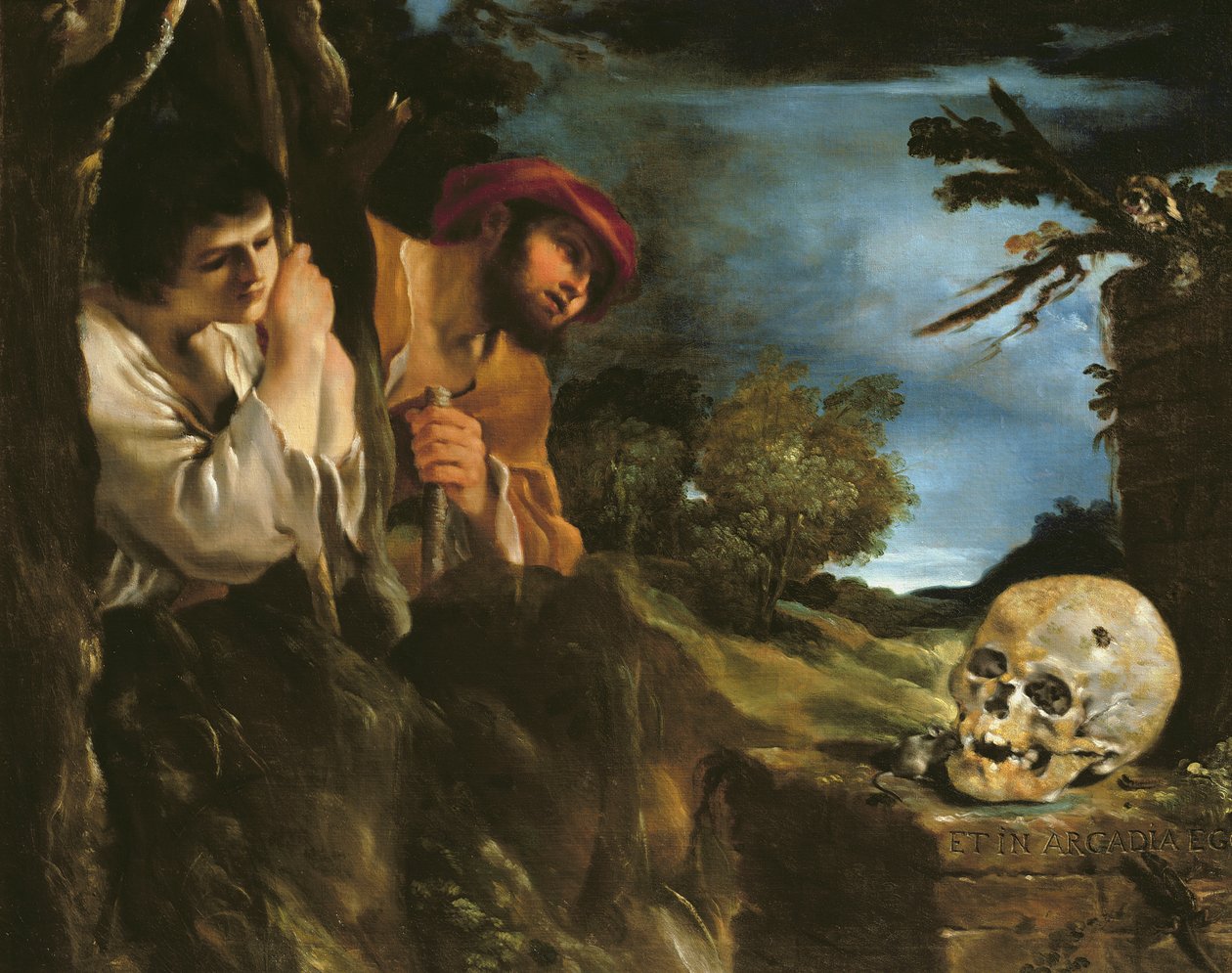 Et in Arcadia ego von Giovanni Francesco Barbieri