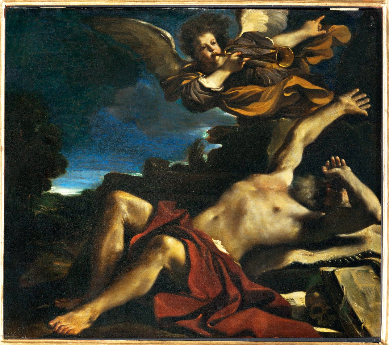 Die Vision des Heiligen Hieronymus von Guercino (1591 1666)