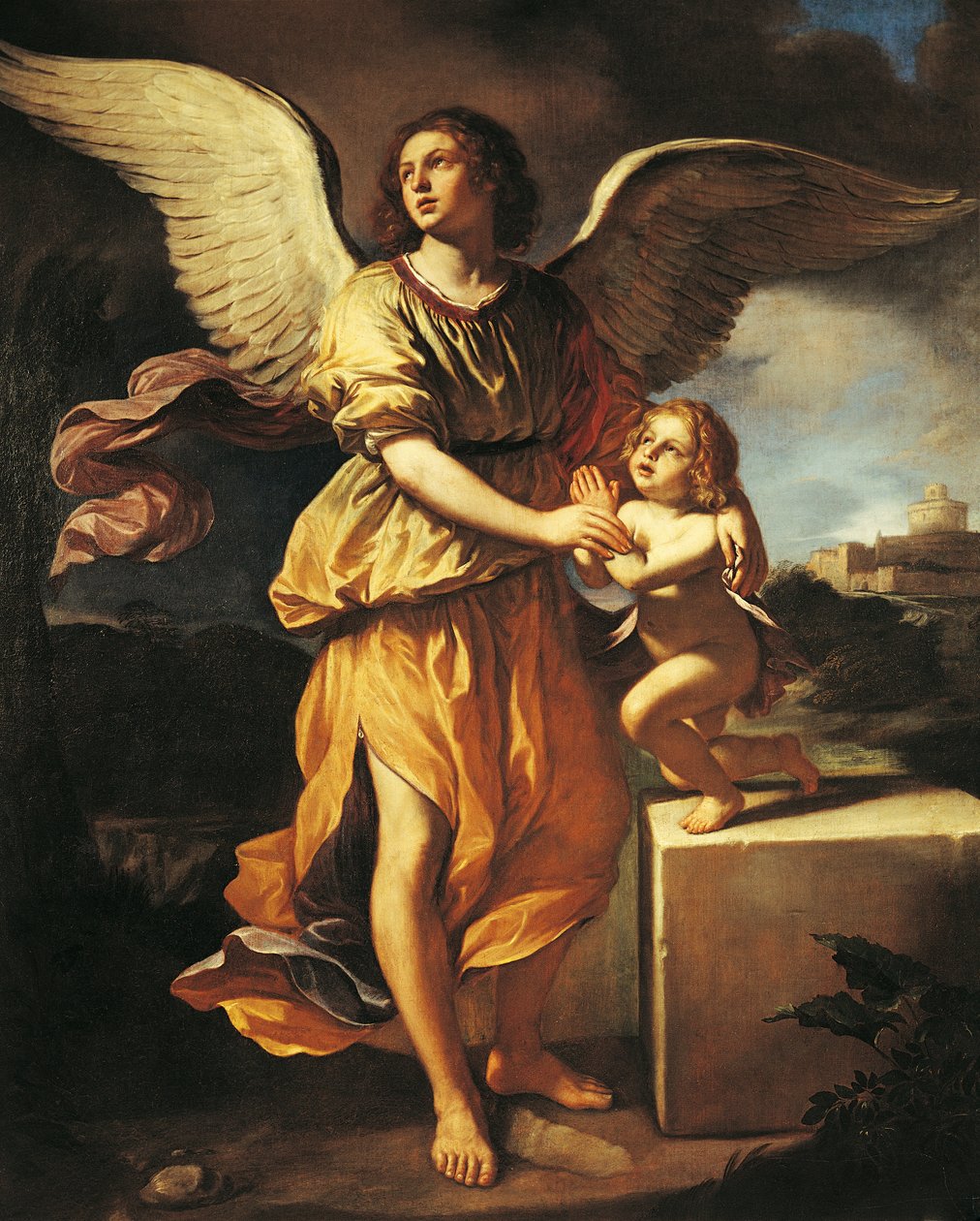 Der Schutzengel von Guercino