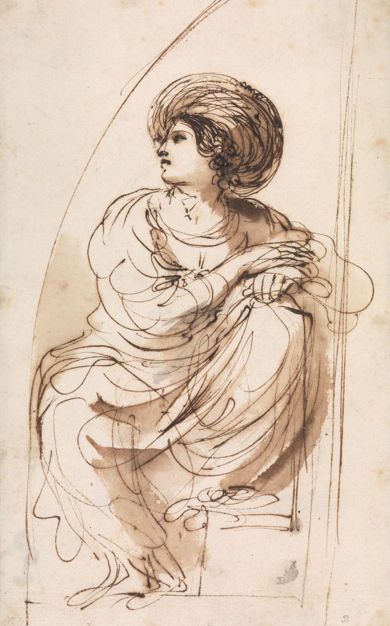 Eine Sibylle von Guercino