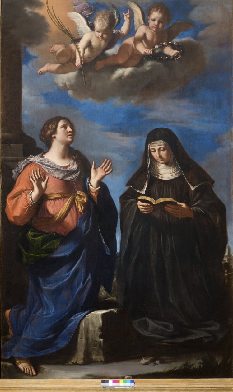 Die Heiligen Gertrud und Lucretia von Guercino