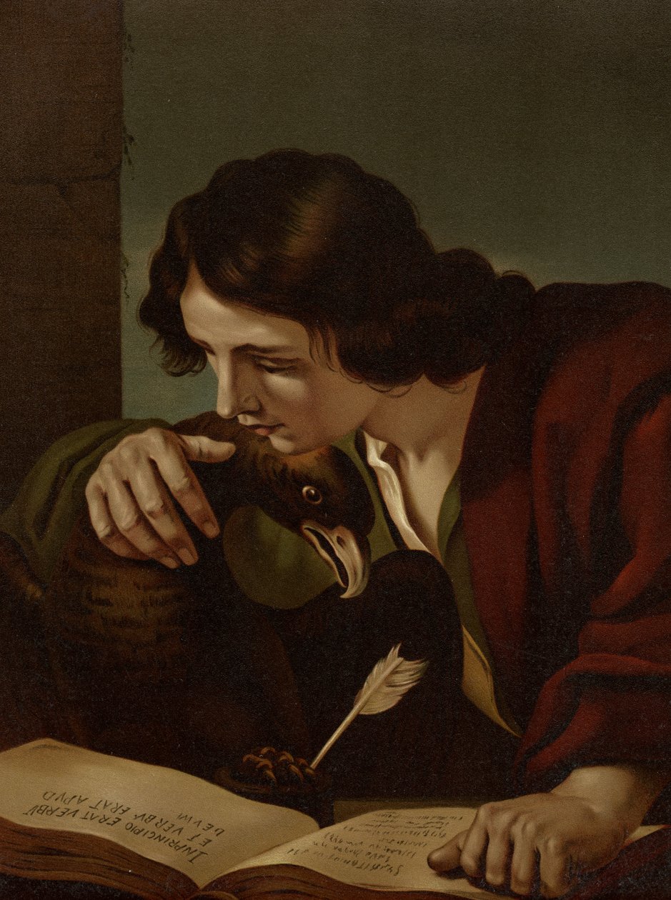 Der Evangelist Johannes von Guercino