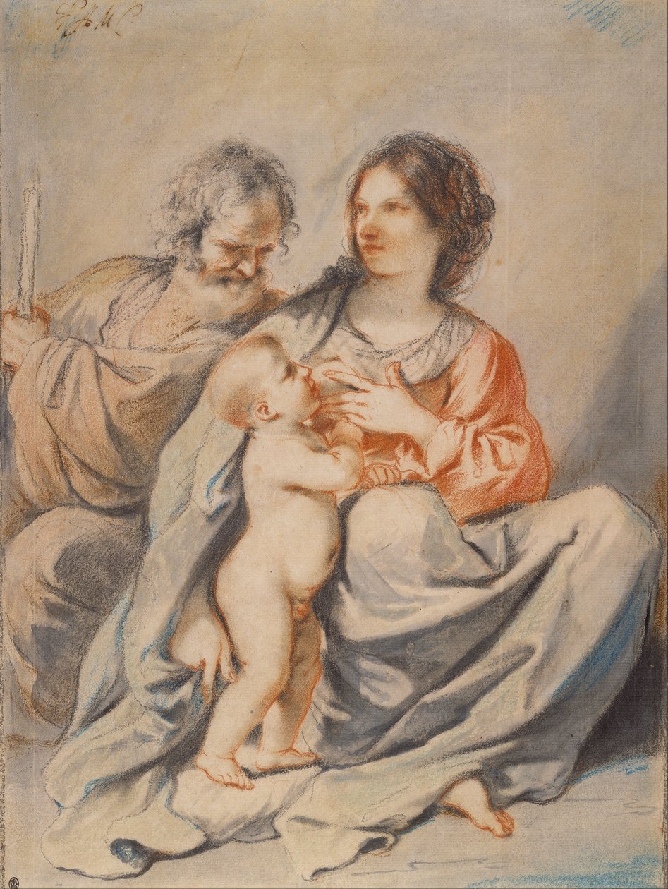 Die Heilige Familie von Guercino