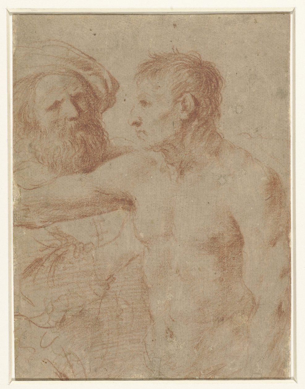 Zwei Männer von Guercino