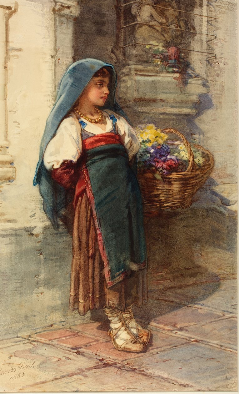 Figurenstudie, 1883 von Guido Bach