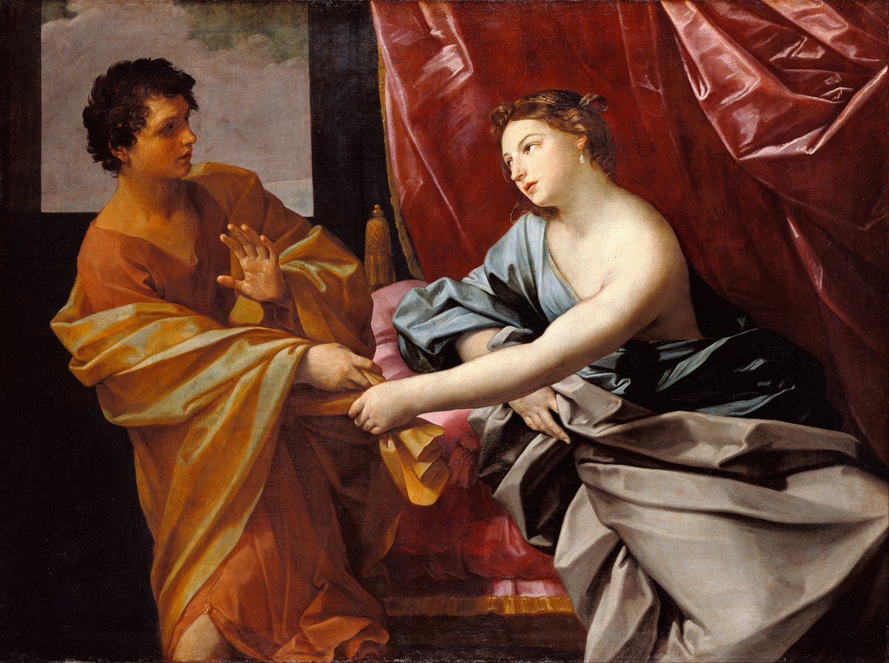 Joseph und die Frau des Potiphar von Guido Reni