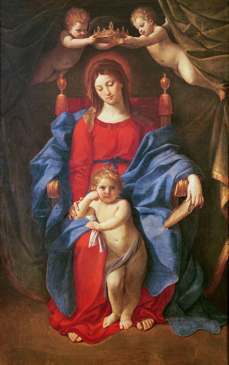 Die Madonna der Stuhl oder Madonna della Seggiola, 1624 von Guido Reni