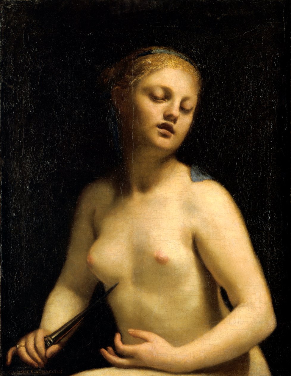 Der Tod der Lucretia, 17. Jahrhundert von Guido Cagnacci