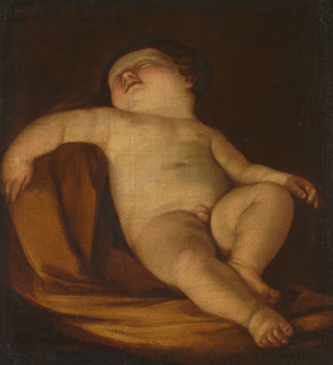 Schlafender Putto von Guido Reni (copy after)
