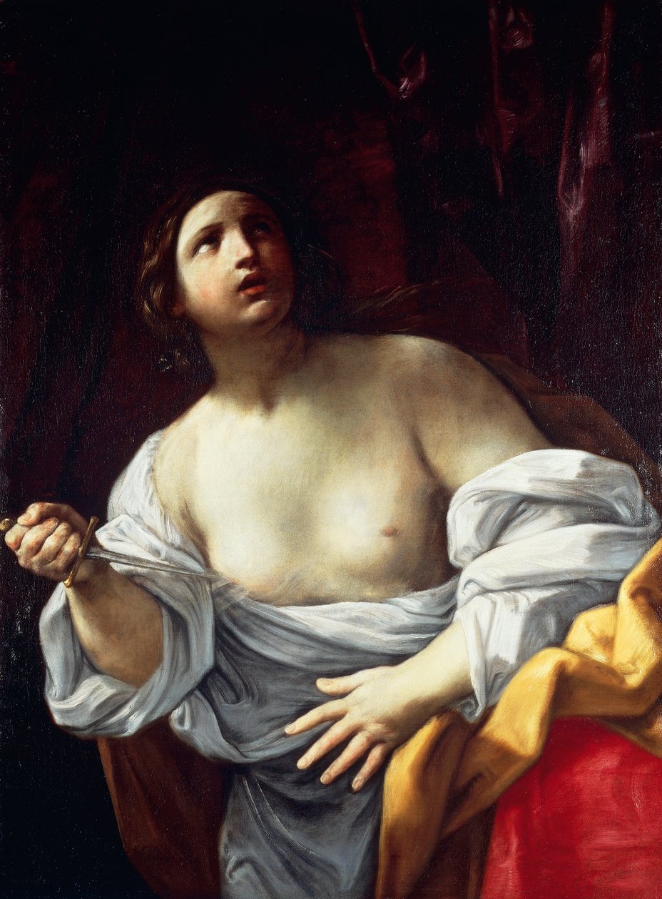 Lucretia, von Guido Reni (1575-1642) von Guido Reni
