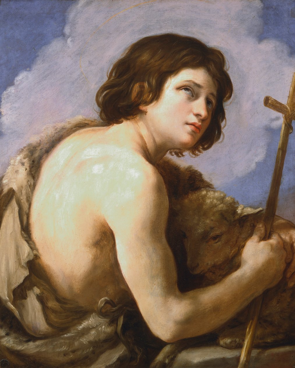 Johannes der Täufer, um 1595-1642 von Guido Reni