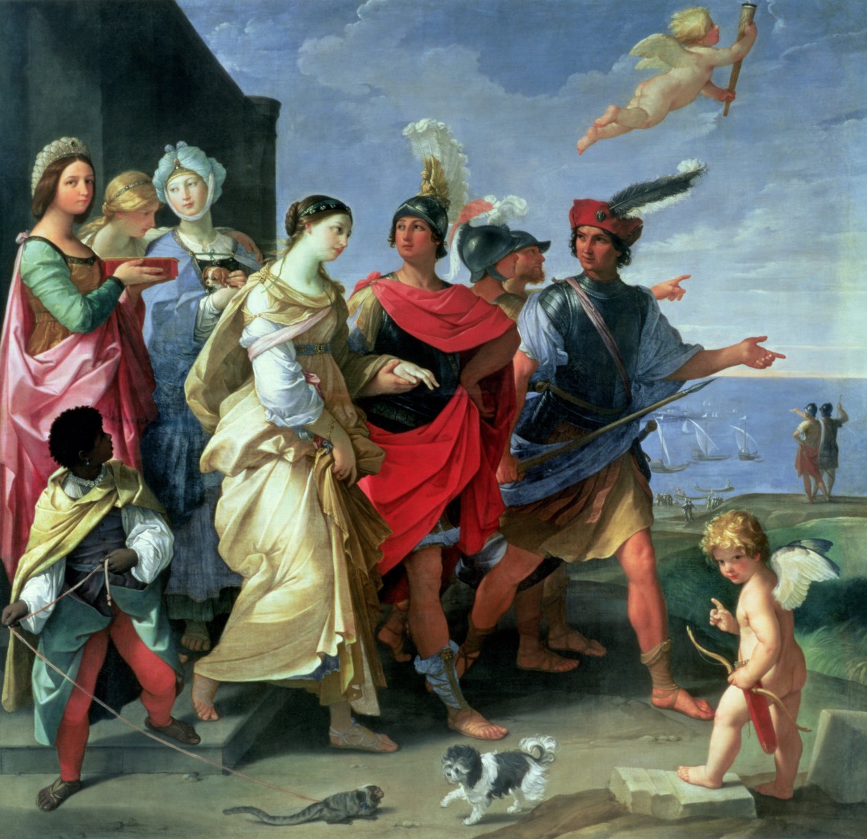 Die Entführung der Helena, ca. 1626-31 von Guido Reni