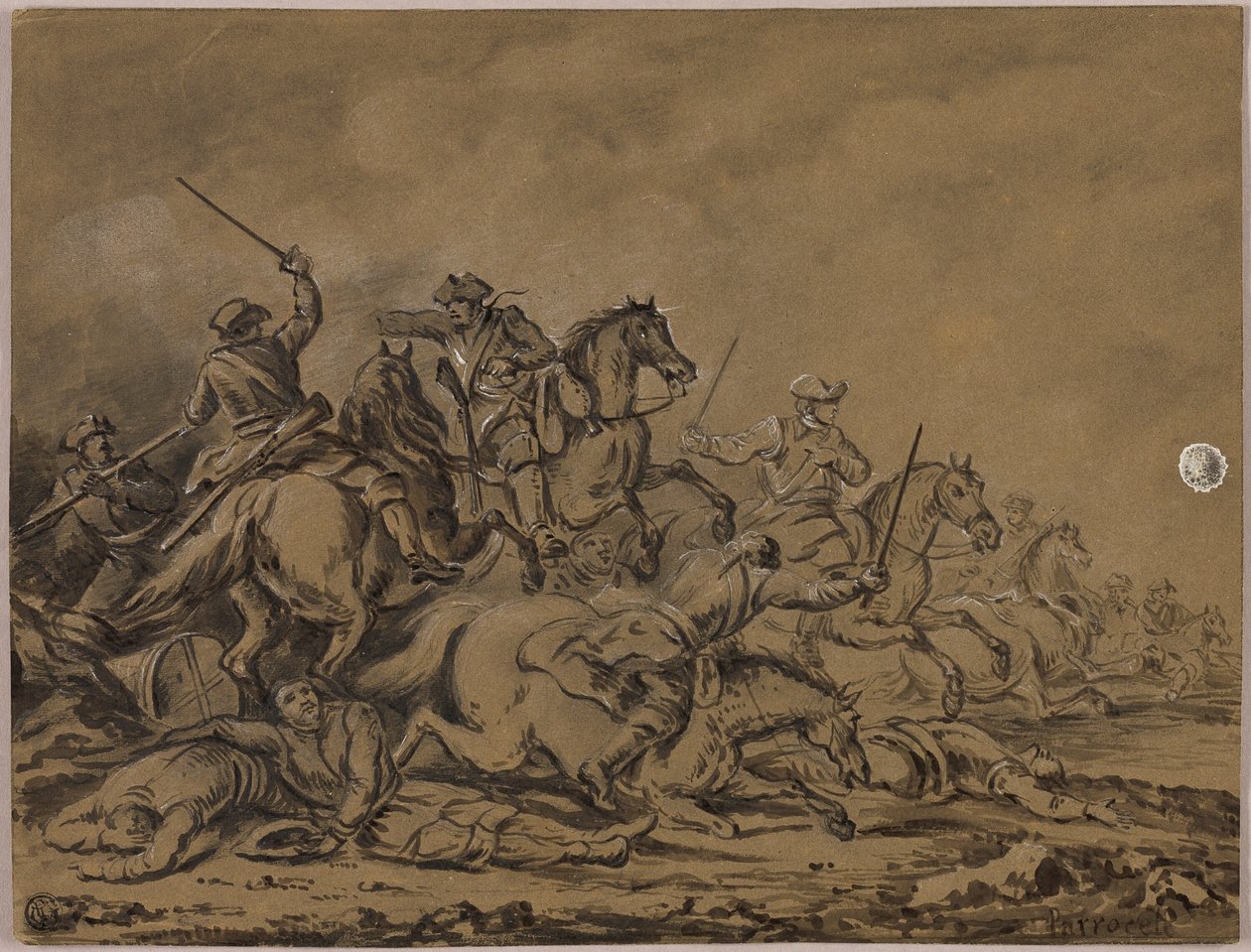 Kavalleriegefecht von Guillaume Courtois