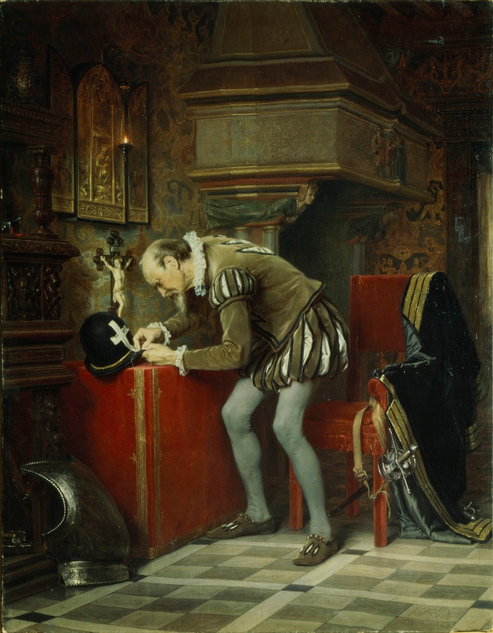 Am Vorabend der Bartholomäusnacht, 1868 von Gun