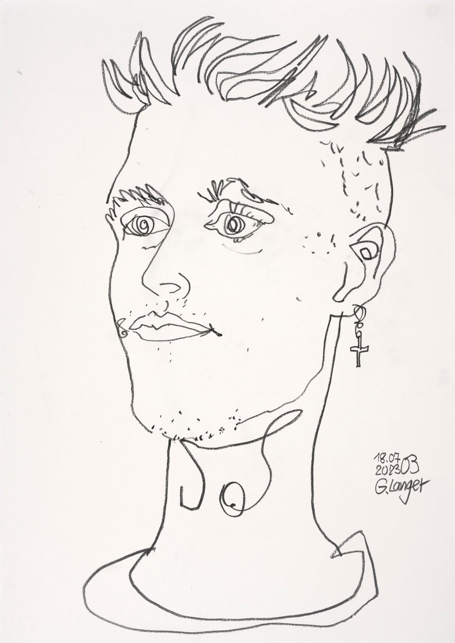 Stolzer Mann von Gunter Langer