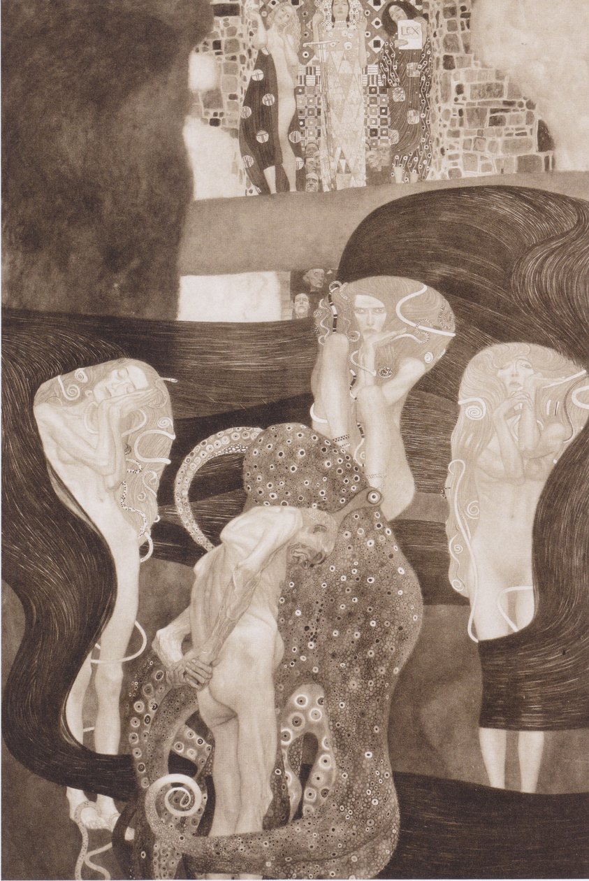 Jurisprudenz von Gustav Klimt