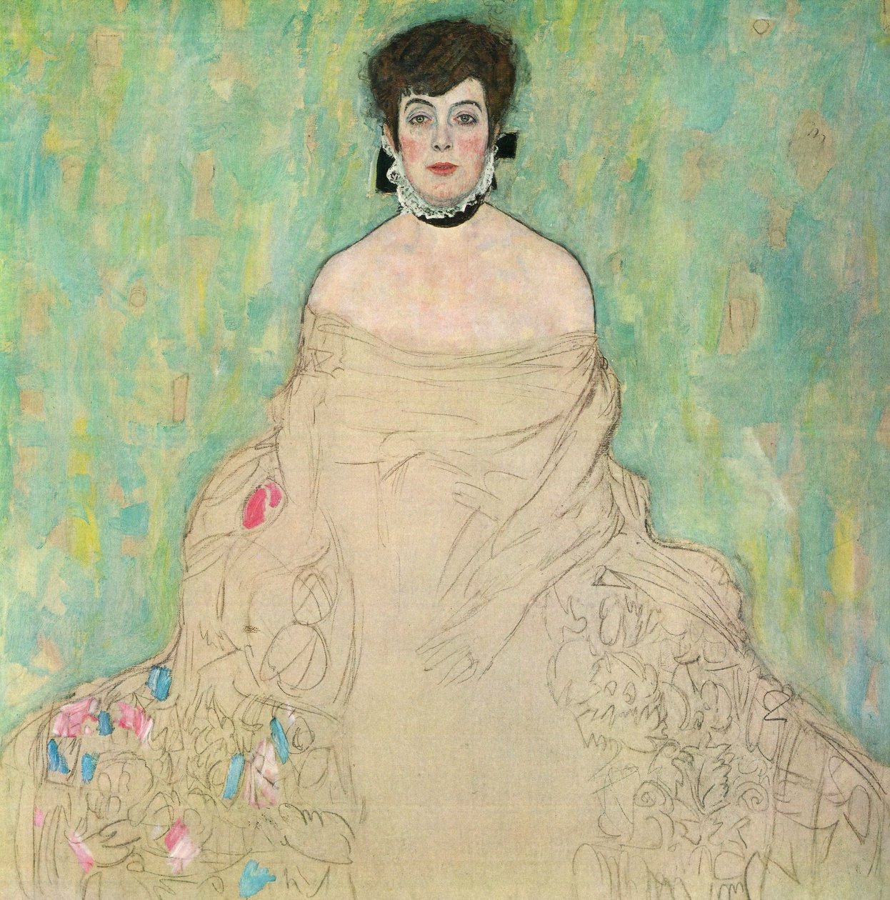 Porträt von Amalie Zuckerlandl von Gustav Klimt