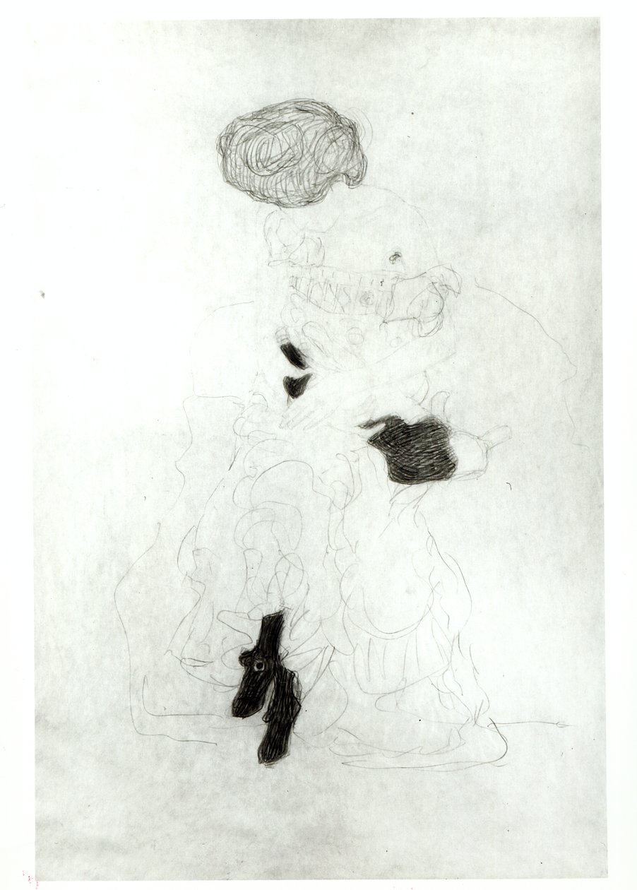 Sitzende Frau von Gustav Klimt