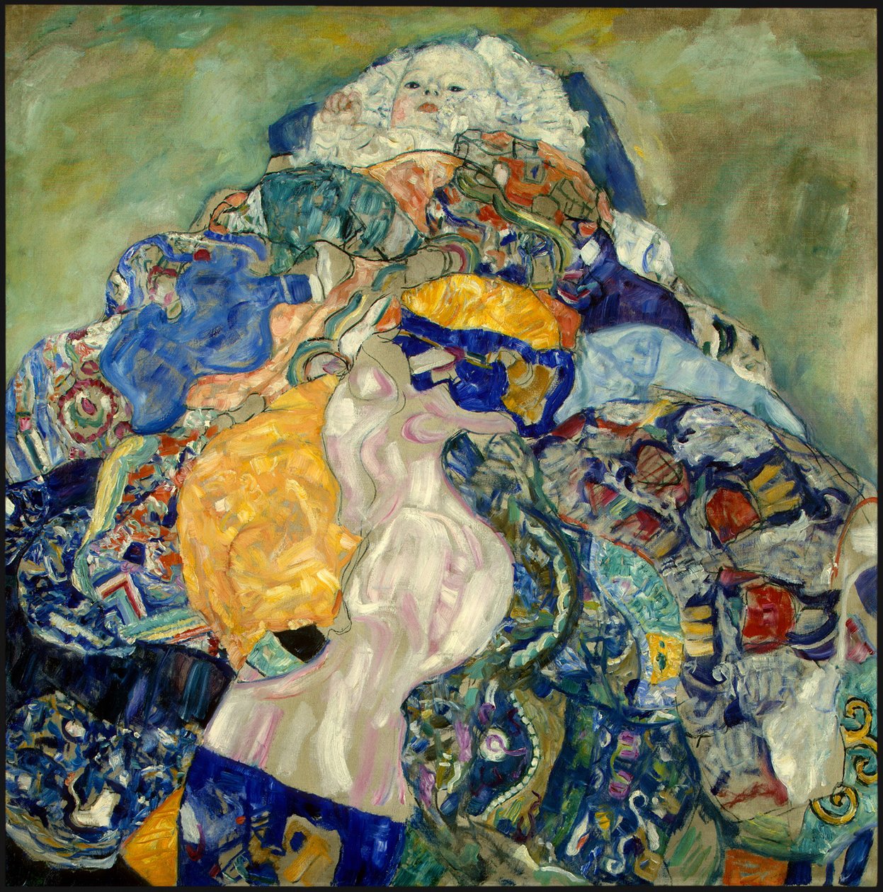 Babywiege von Gustav Klimt