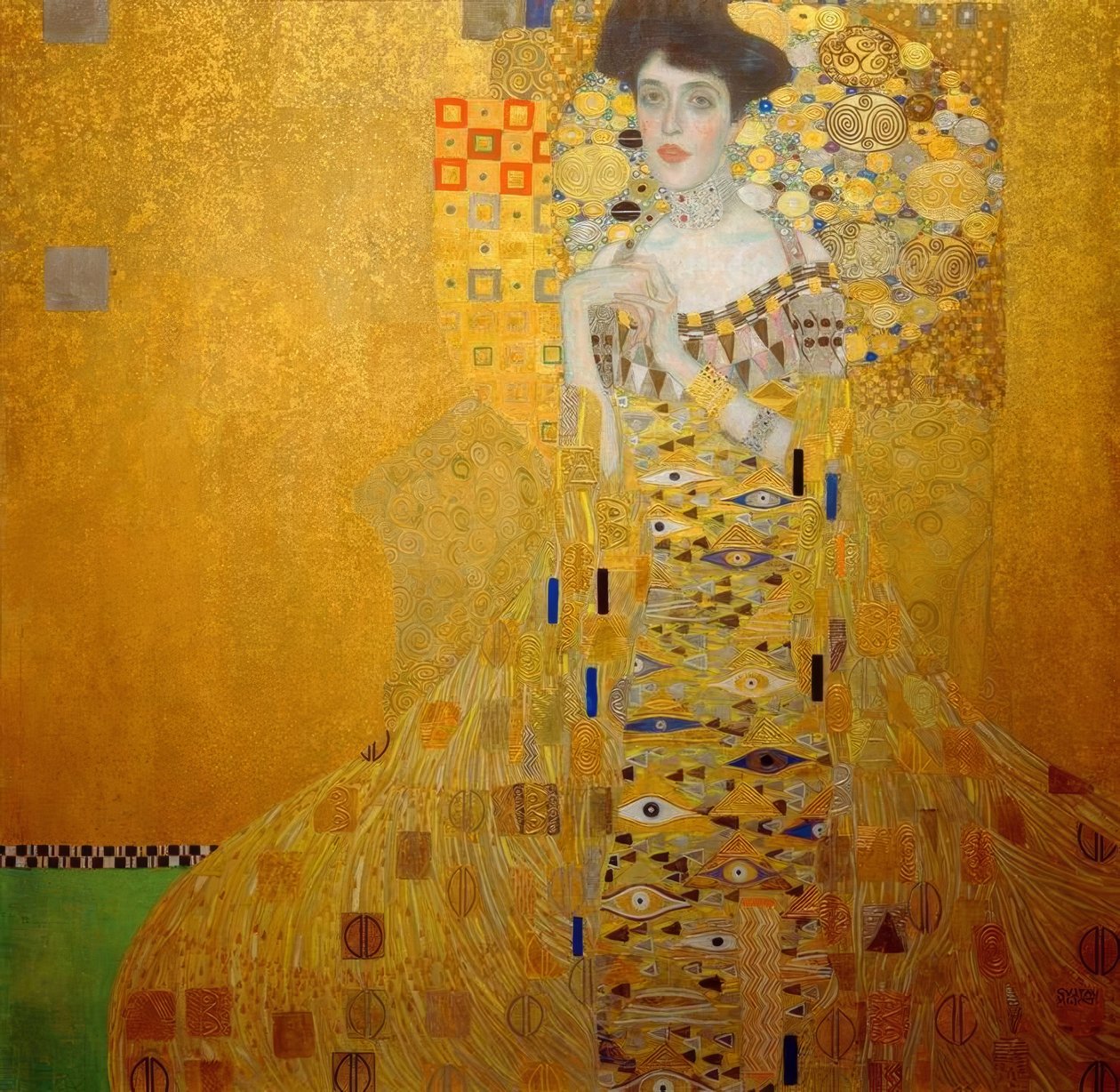 Bildnis Adele Bloch-Bauer I von Gustav Klimt