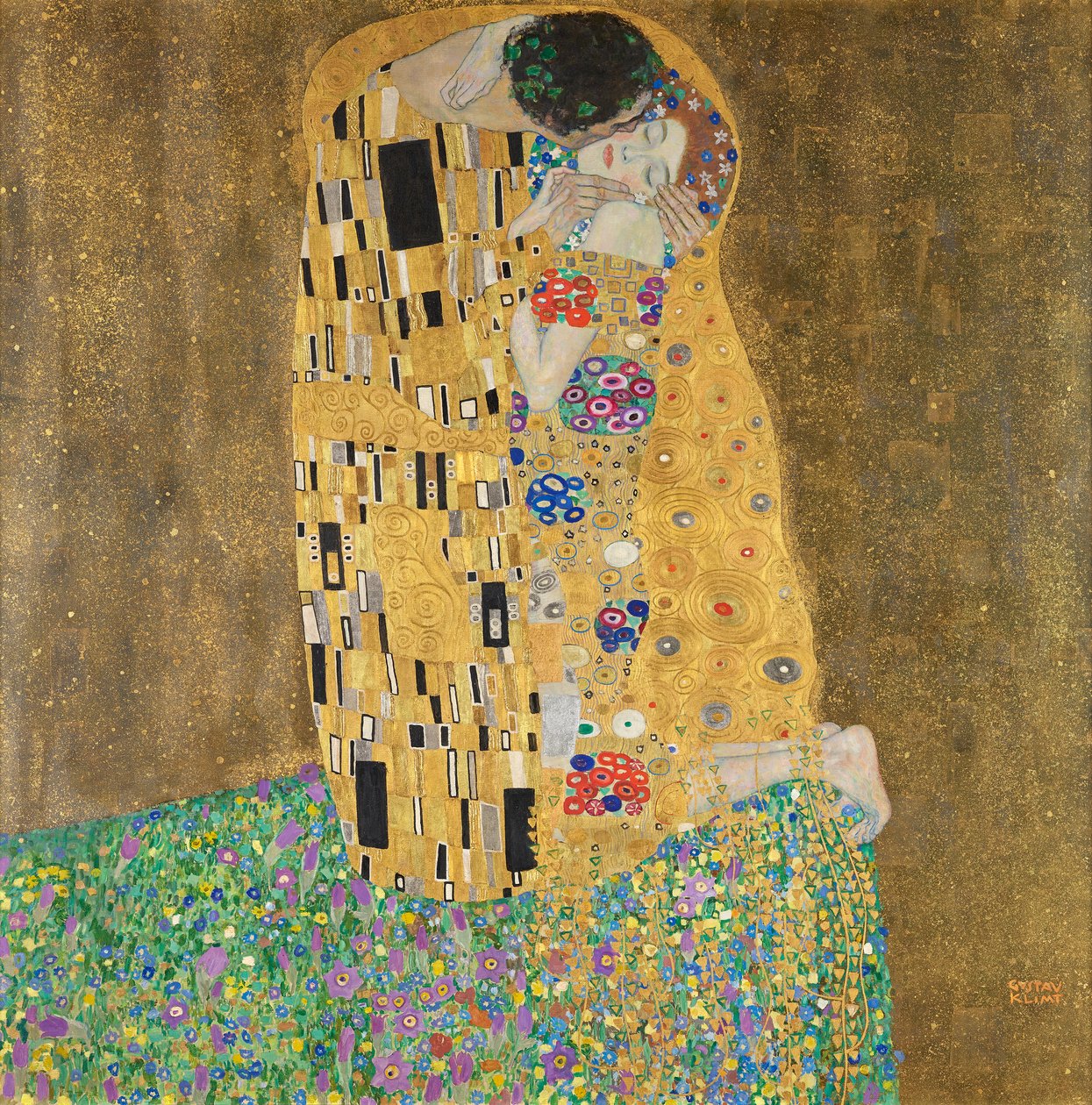 Der Kuss von Gustav Klimt