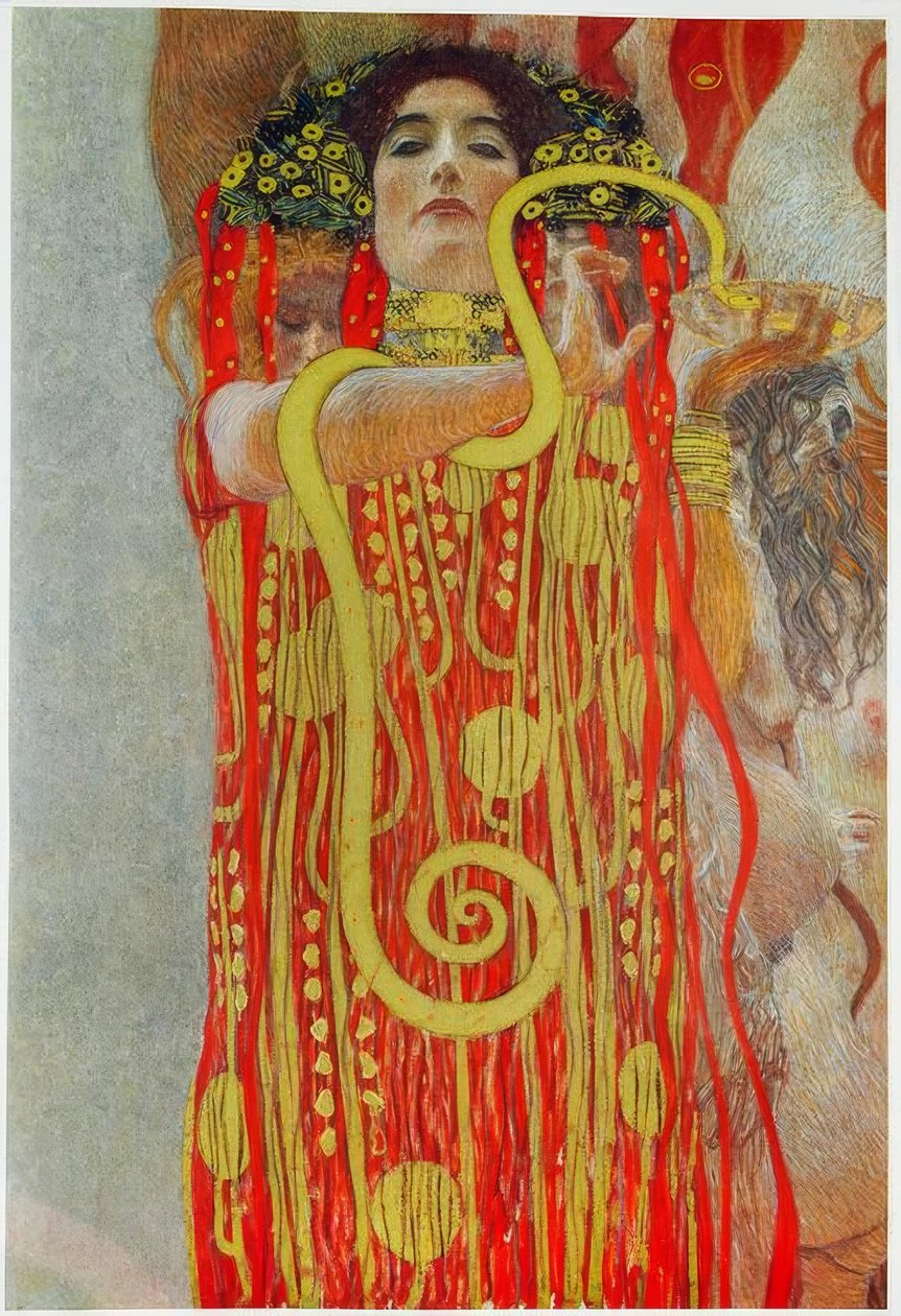 Fakultätsbild Medizin von Gustav Klimt