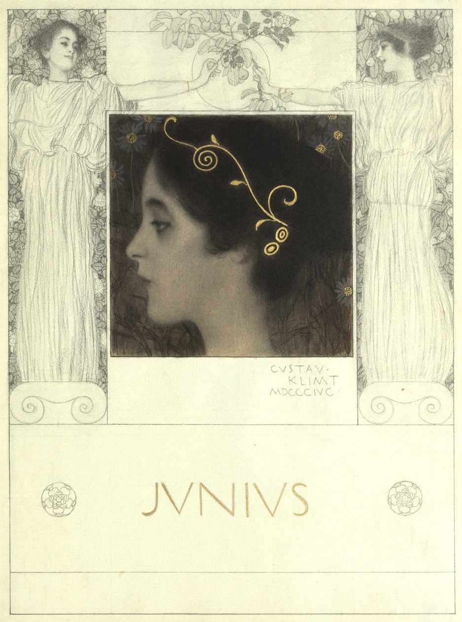 Junius, 1896 von Gustav Klimt