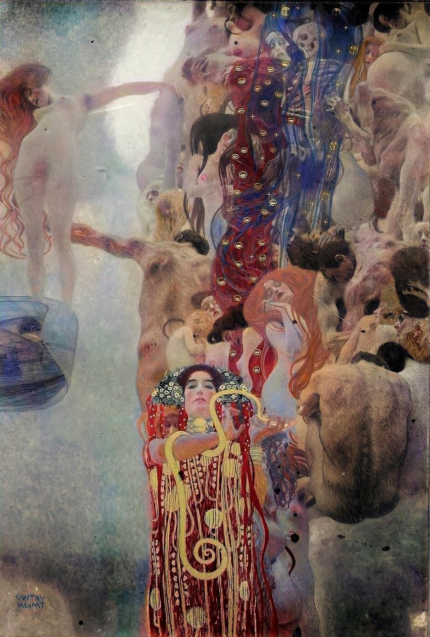 Medizin von Gustav Klimt