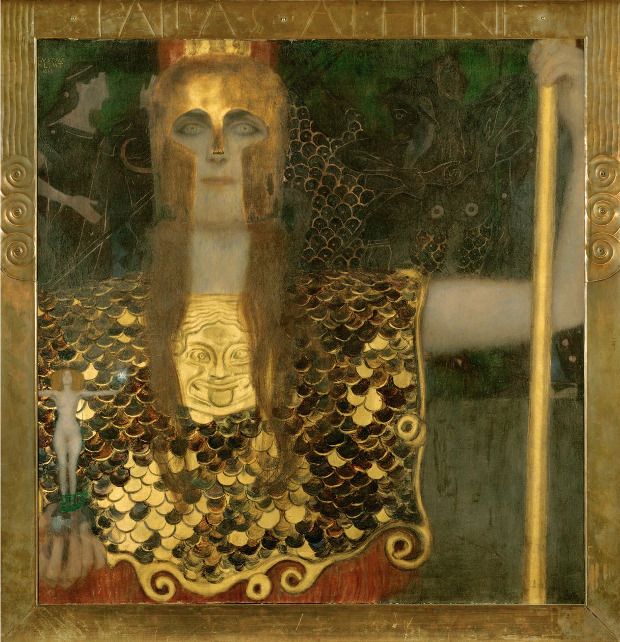 Pallas Athene von Gustav Klimt