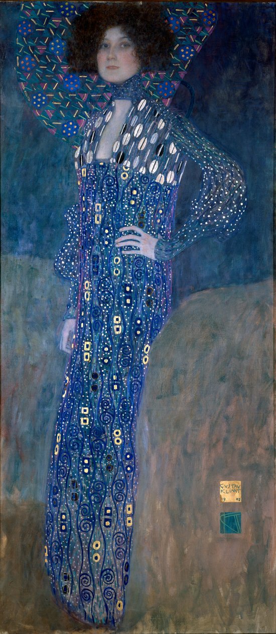 Porträt von Madame Floge von Gustav Klimt