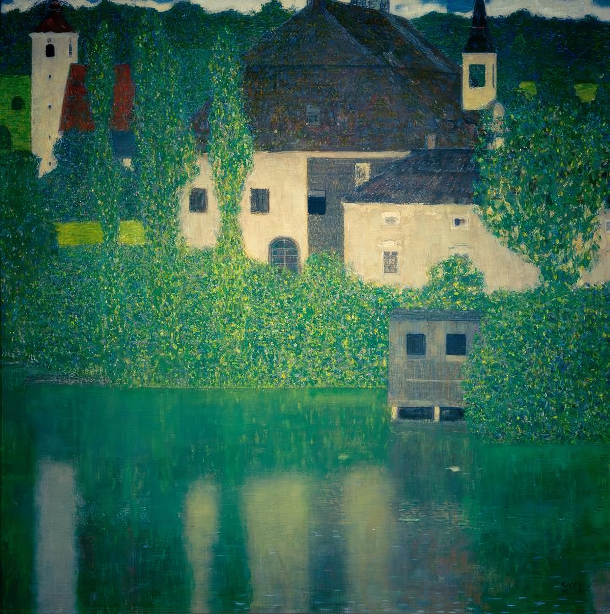 Schloss Kammer am Attersee I von Gustav Klimt