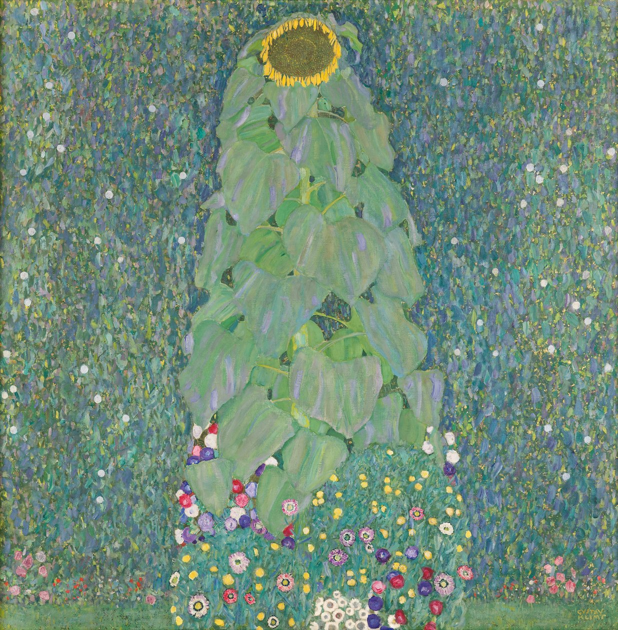 Sonnenblume von Gustav Klimt