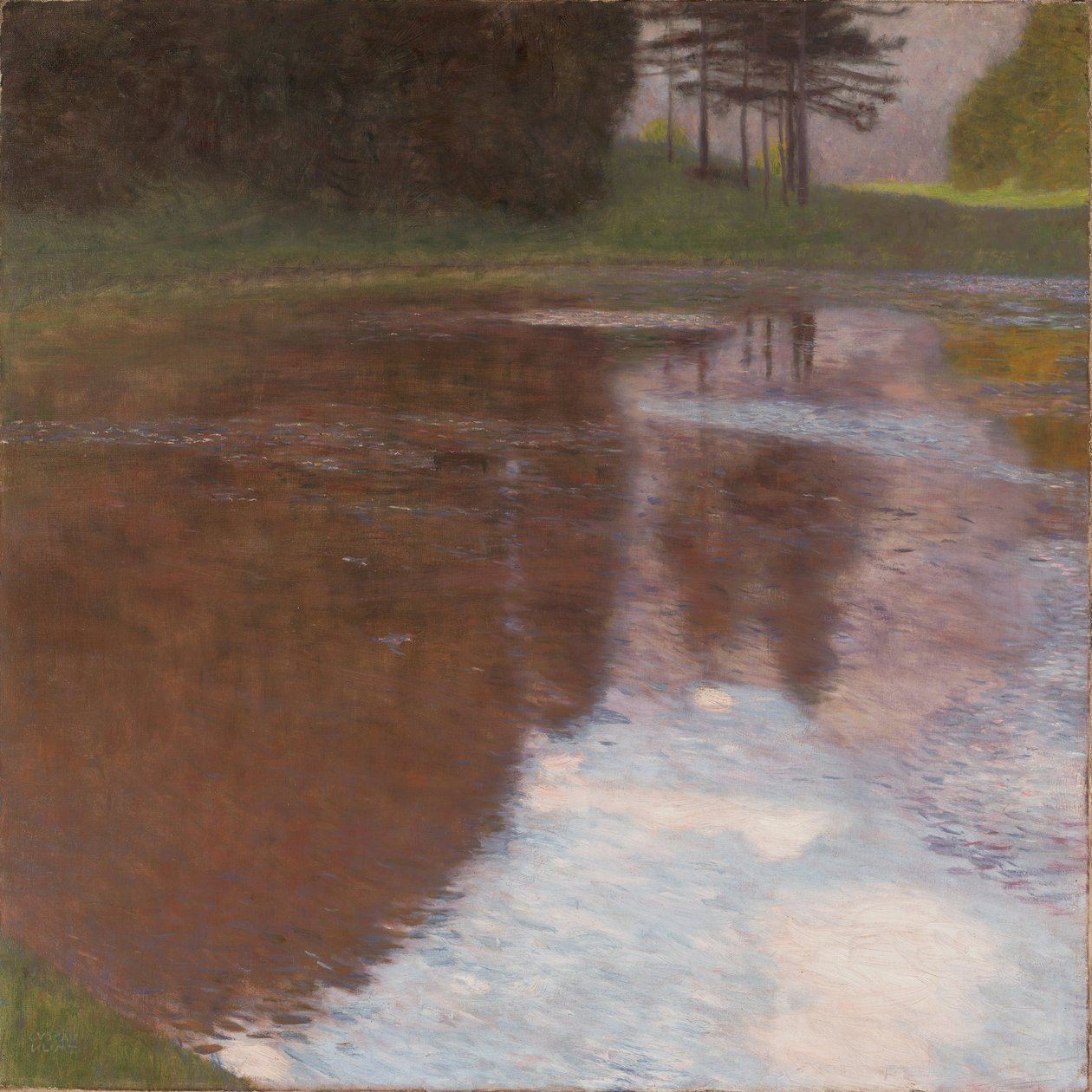 Stiller Teich von Gustav Klimt