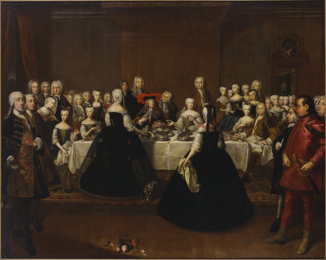 Großes Gedeck von Gustav Lundberg